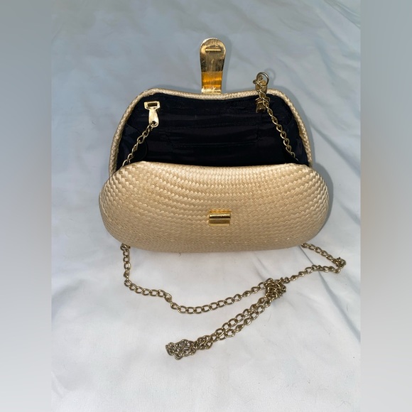 Vintage Kiesel Stein Woven Hand Bag - Picture 8 of 8